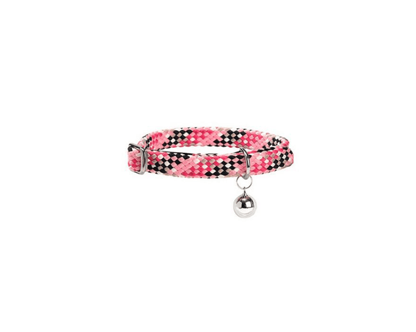 Arpege Cat Collar With Bell - Pink - Bobby - PetStore.ae