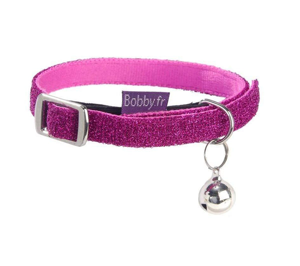 Disco Cat Collar - Pink - Bobby - PetStore.ae