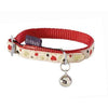 Lovely Cat Collar - Red - Bobby - PetStore.ae
