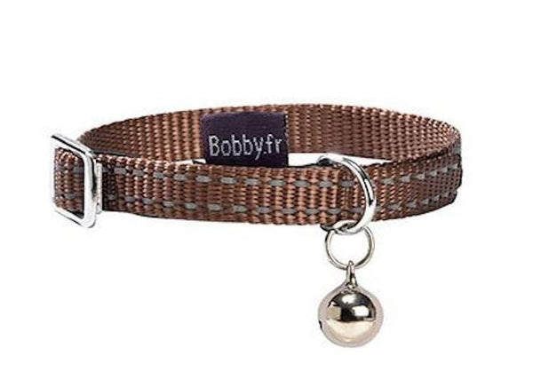 Safe Cat Collar - Brown - Bobby - PetStore.ae