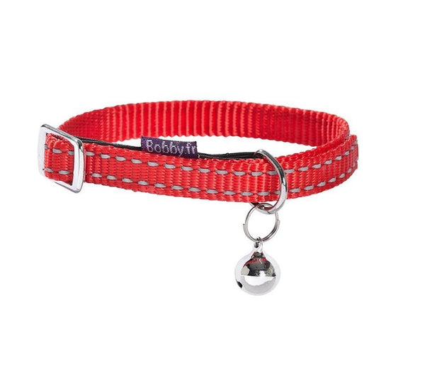 Safe Cat Collar - Red - Bobby - PetStore.ae