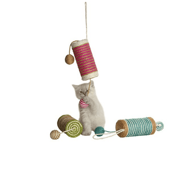 Circus Sisal Cat Scratching Toy - Bobby - PetStore.ae