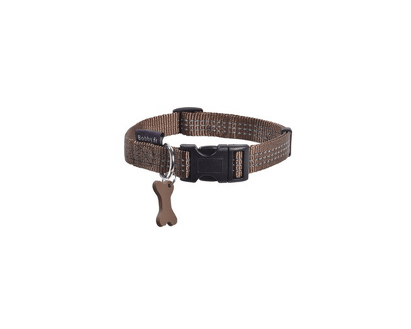 Safe Dog Collar - Brown - Bobby - PetStore.ae