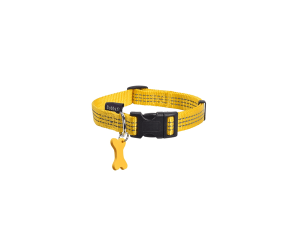 Safe Dog Collar - Yellow - Bobby - PetStore.ae
