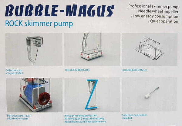 Bubble Magus Aquarium Protein Skimmers Bubble Magus - Z Series SLIM Model Space Saving Protein Skimmer