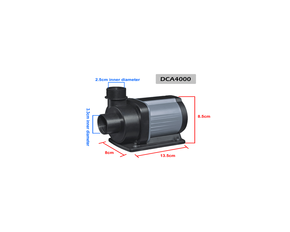 Coral Box DCA4000 DCポンプ 4200L/H The secret to the Coral Box DCA4000 is in the innovative new