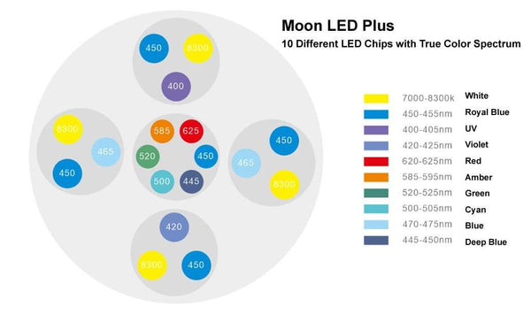 Moon LED Plus Lighting - Coral Box - PetStore.ae