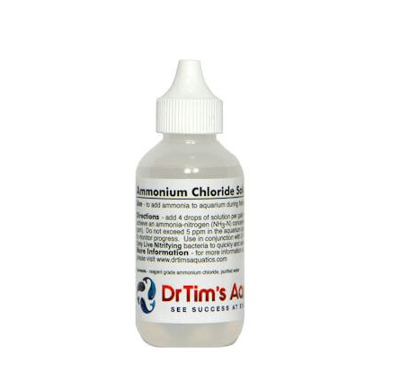 Dr Tim's Aquatics - Ammonium Chloride 4 oz (120ml) - PetStore.ae