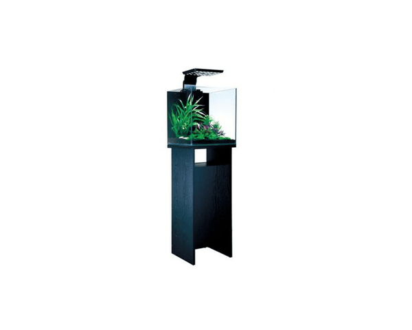 Black Wood Grain Cabinet for 50cm Cube - Dymax - PetStore.ae