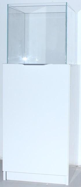 Deluxe Glossy White Cabinet For 42cm Cube - Dymax - PetStore.ae