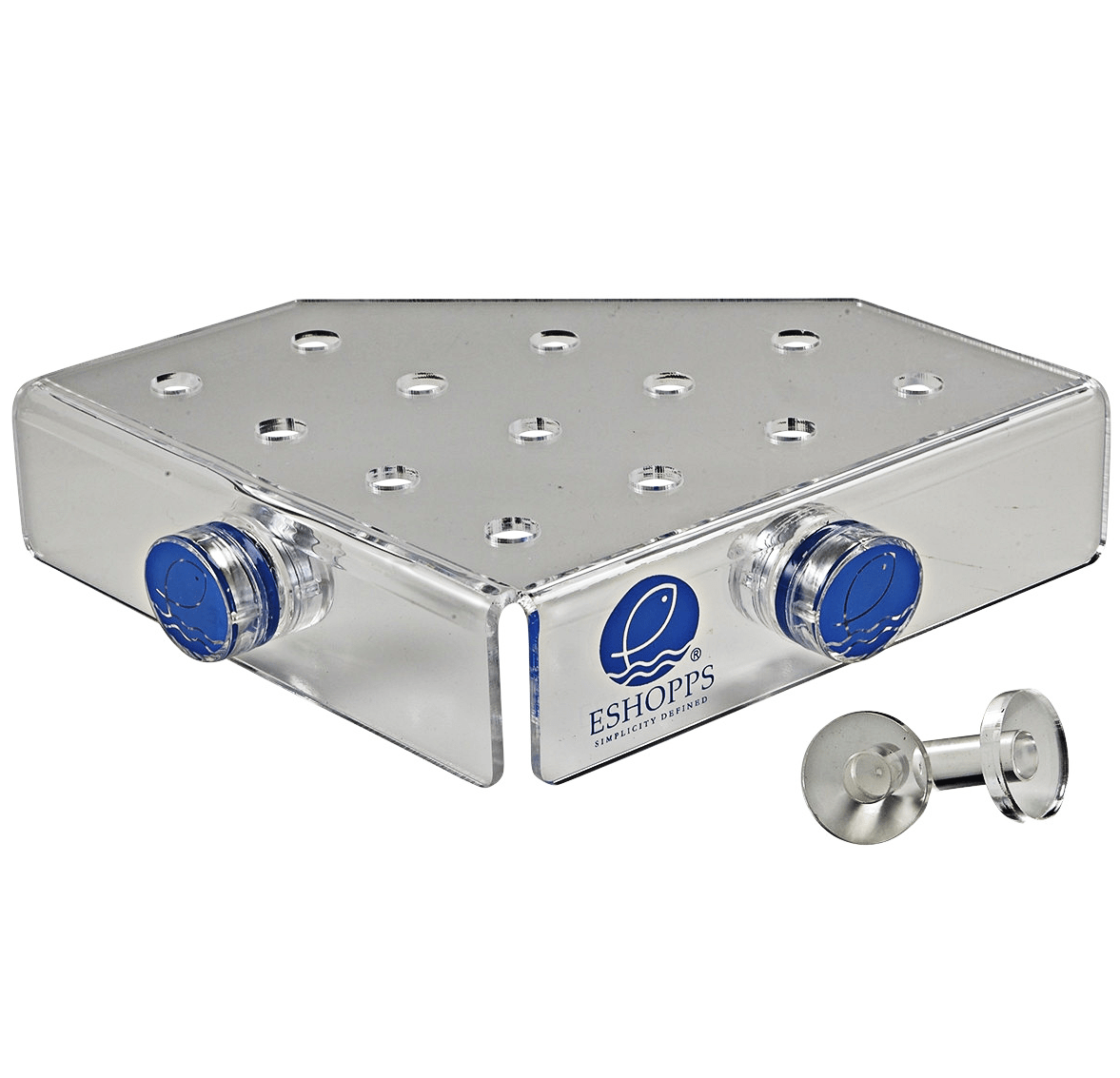 Frag Rack - Clear Corner Rack - Eshopps