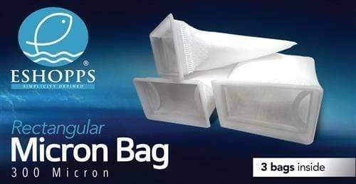 Rectangular Micron Bag Filter Socks - Eshopps - PetStore.ae