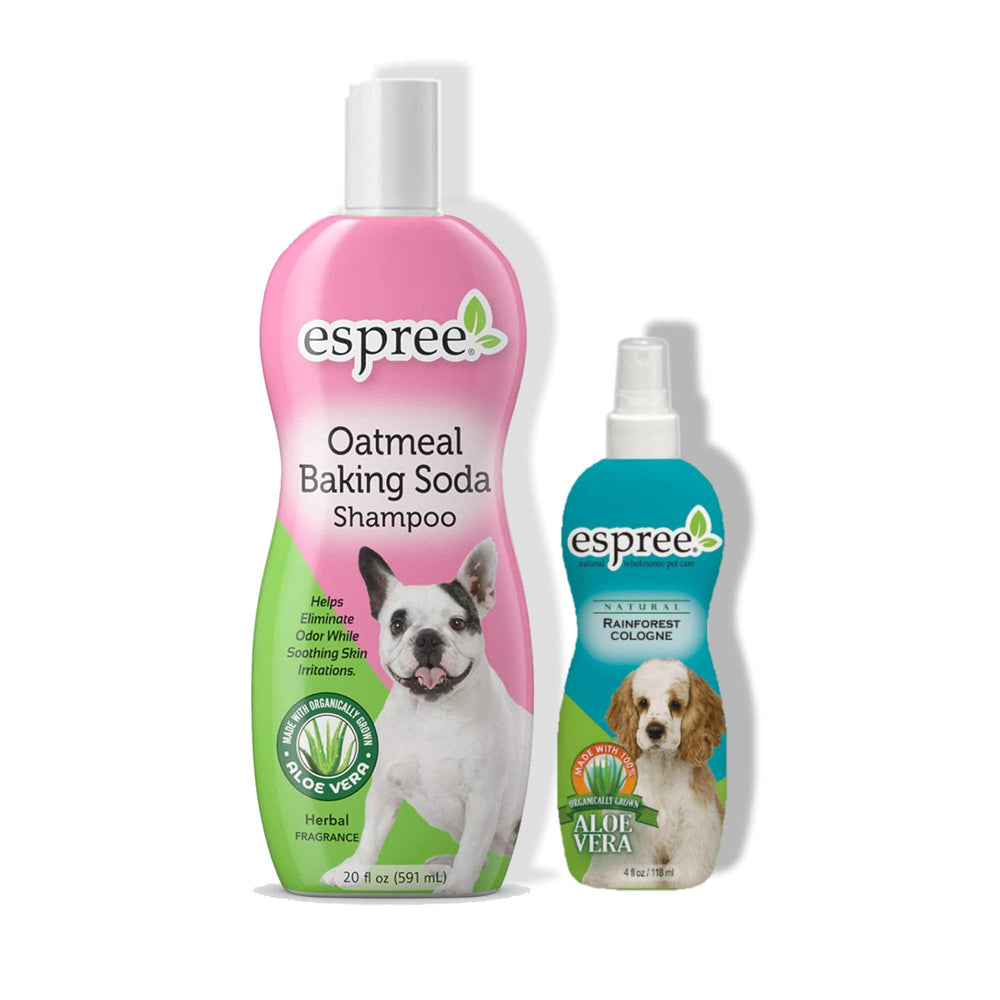 Espree Oatmeal Baking Soda Shampoo  & Rainforest Colonge Bundle Pack