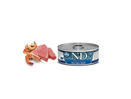 Farmina - N&D Wet Ocean Cat Tuna Cod Shrimp & Pumpkin Kitten Wet Food - PetStore.ae