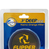 Flipper - DeepSee Magnetically Mounted Magnified Aquarium Viewer Orange Filter Lens - PetStore.ae