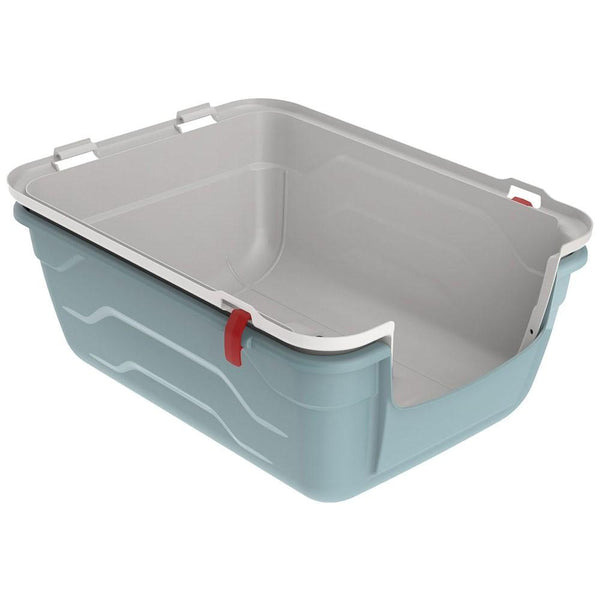 Georplast Roto-Toilet Cat Litter Box Blue - PetStore.ae