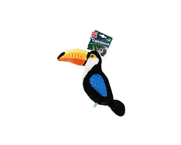 Tropicana Toucan Plush Toy - GiGwi - PetStore.ae