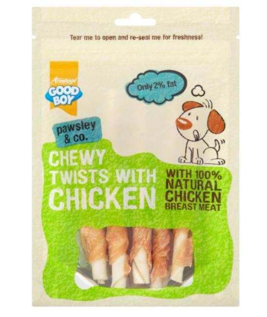 Good Boy - Chewy Twist with Chicken - PetStore.ae