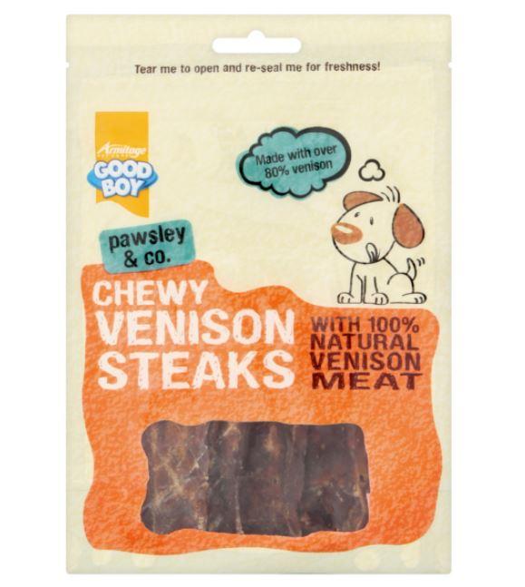 GOOD BOY - Chewy Venison Steak 80g - PetStore.ae