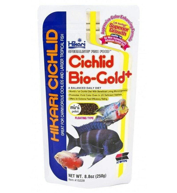 Cichlid Bio-Gold Plus Mini Pellet Fish Food - Hikari - PetStore.ae