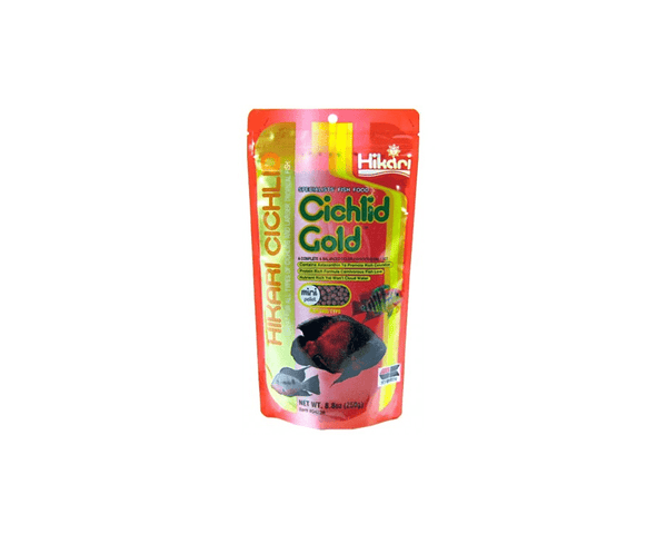 Cichlid Gold Mini Pellet Fish Food - Hikari - PetStore.ae