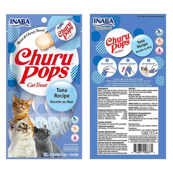 INABA pets Inaba - Churu Pops Tuna