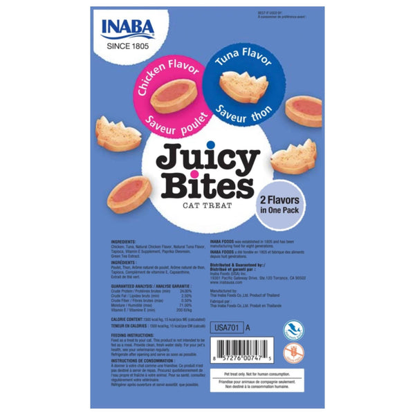 Inaba - Juicy Bites Tuna & Chicken Flavor - PetStore.ae