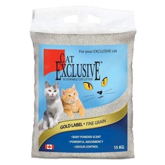Cat Exclusive Scoopable Cat Litter - Gold Label - Intersand - PetStore.ae