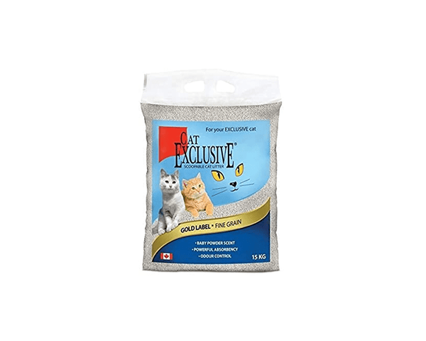 Cat Exclusive Scoopable Cat Litter - Gold Label - Intersand