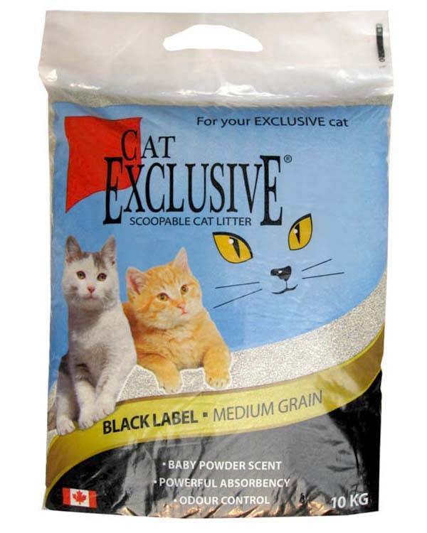 Cat Exclusive Scoopable Cat Litter - Black Label - Intersand - PetStore.ae