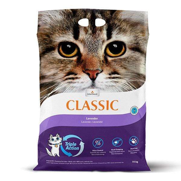 Classic Lavender Cat Litter - Intersand - PetStore.ae