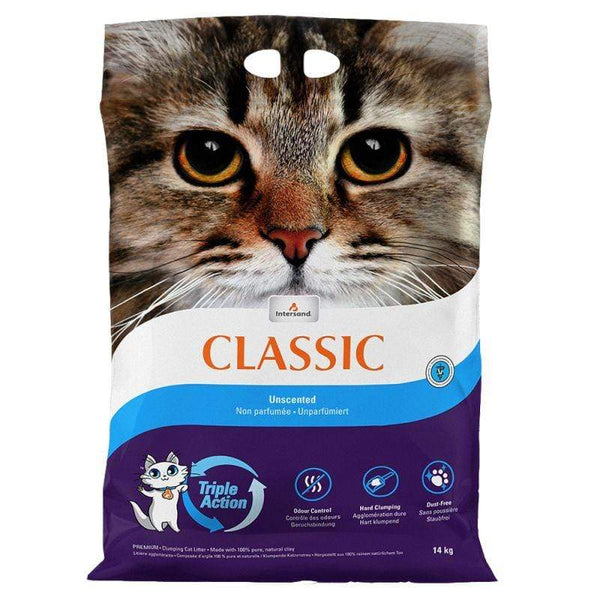 Classic Unscented Cat Litter - Intersand - PetStore.ae