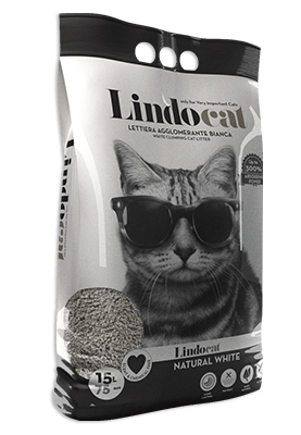 Natural White Cat Litter - LindoCat - PetStore.ae