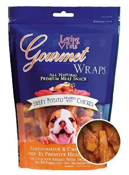 Loving Pets Gourmet Sweet Potato & Chicken Wraps - PetStore.ae