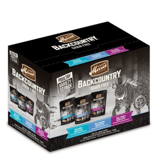 Backcountry Grain Free Cat Poultry Variety - Merrick - PetStore.ae