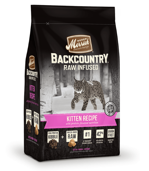 Backcountry Raw Infused Kitten Recipe - Merrick - PetStore.ae