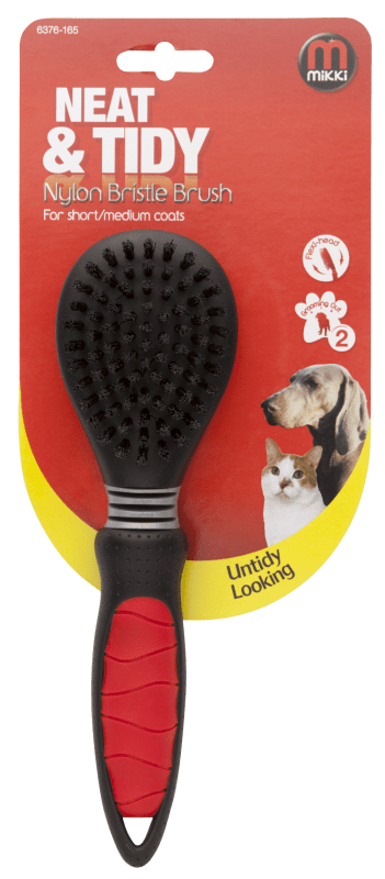 Nylon Bristle Pet Brush - Mikki - PetStore.ae
