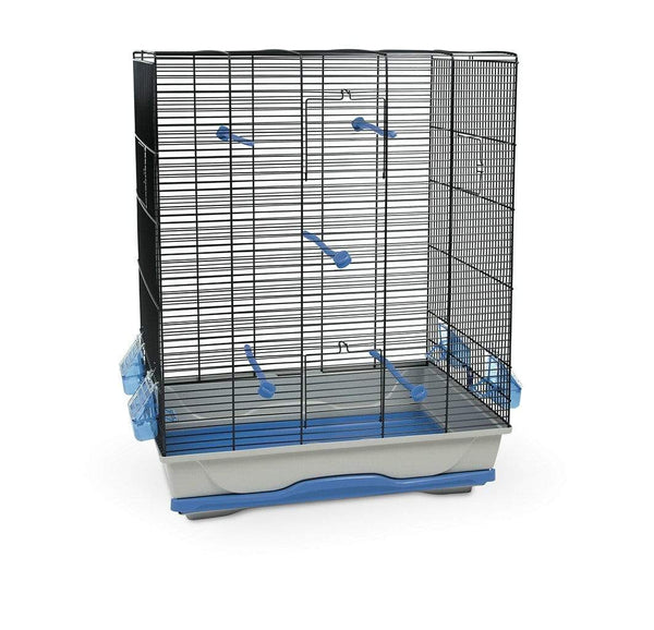 MPS2 - Ambra Bird Cage Blue & Black. L56.5xW36xH74 - Each - PetStore.ae