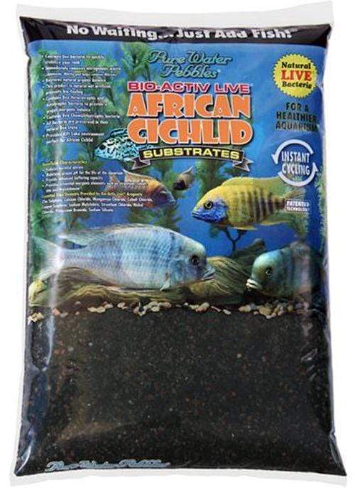 African Cichlid Substrates - Natural Black Live Cichlid Sand - Nature's Ocean - PetStore.ae