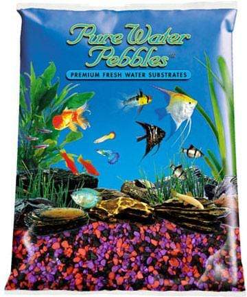 Pure Water Pebbles - Cherryberry Neon Aquarium Gravel - Nature's Ocean - PetStore.ae