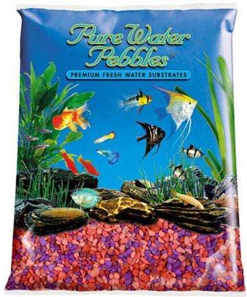 Pure Water Pebbles - Fruit Delight Neon Aquarium Gravel - Nature's Ocean - PetStore.ae