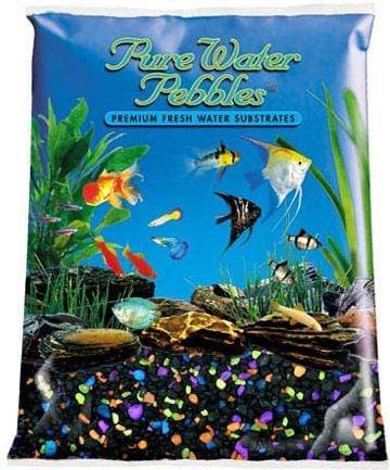 Pure Water Pebbles - Lasernite Glo Aquarium Gravel - Nature's Ocean - PetStore.ae