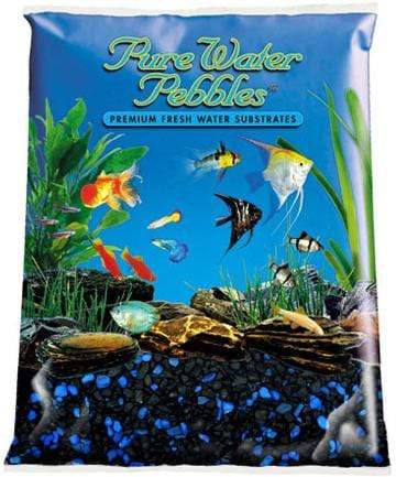 Pure Water Pebbles - Midnight Glo Aquarium Gravel - Nature's Ocean - PetStore.ae