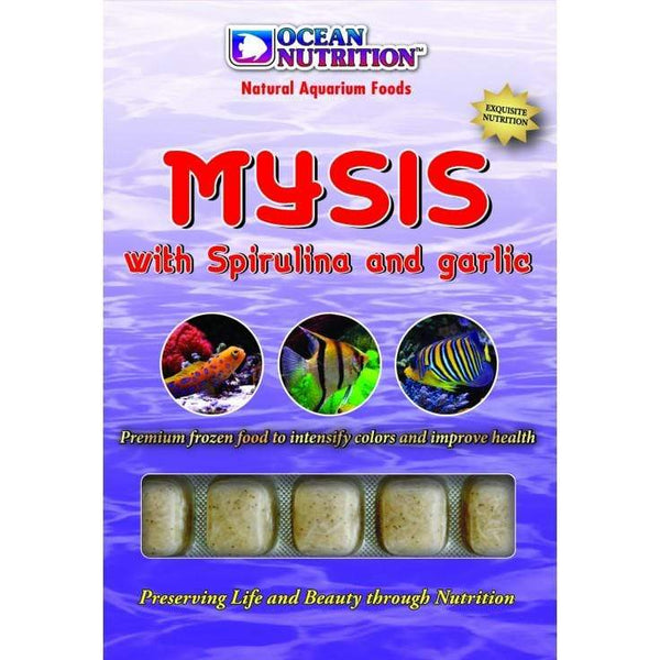 Frozen Mysis With Spirulina and Garlic - Fish Food - Ocean Nutrition - PetStore.ae