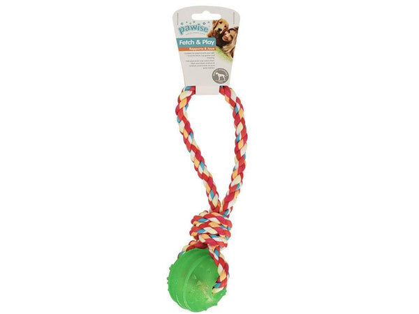 Pawise - TPR Ball w/rope handle - PetStore.ae