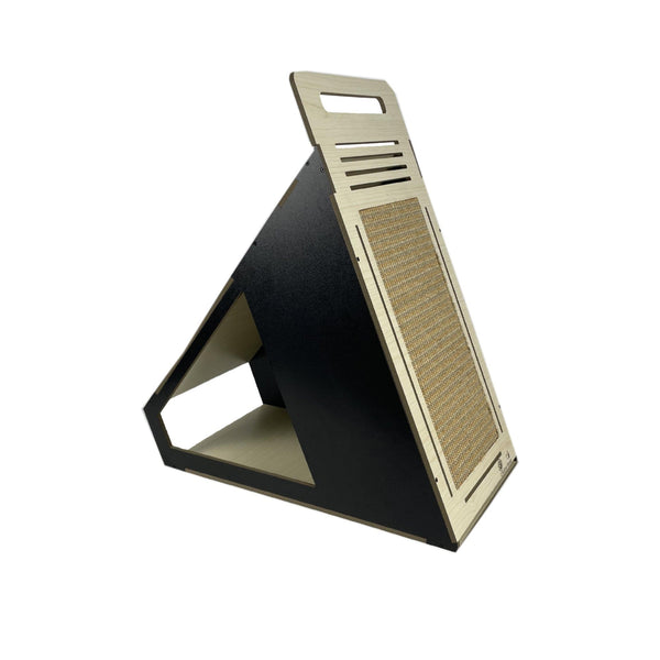 Creative Planet Pets - Pyramid Cat House with Scratcher "CARA" - PetStore.ae