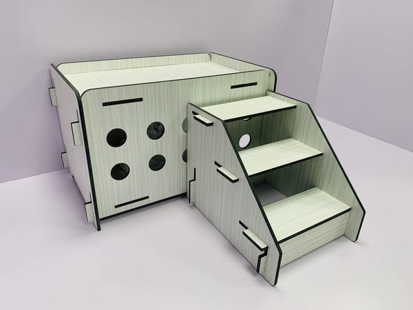 petstore.ae Pet Supplies/CatHouse CATHOUSE Cat House Condo With Stairs - FOUFOU