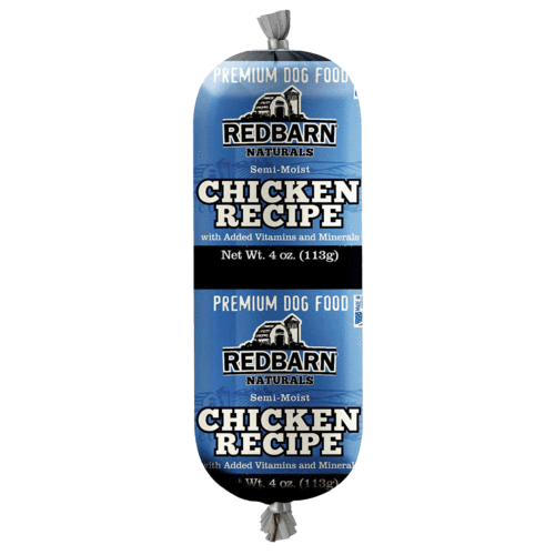 RedBarn -Small Dog 4oz Chicken  Roll 24ct