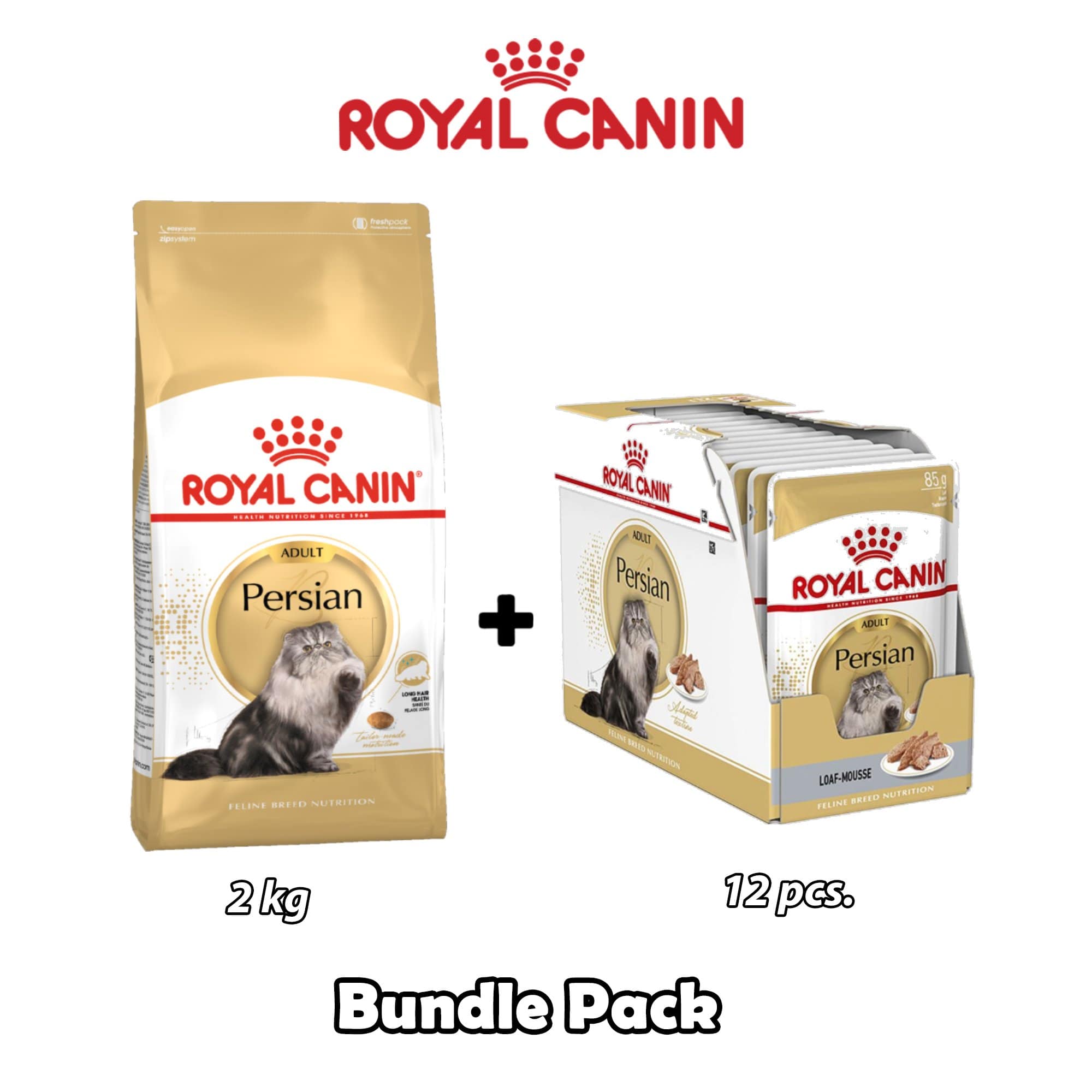 Royal Canin Feline Breed Nutrition Persian Adult Cat Food Wet