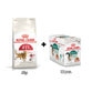 Royal Canin - Feline Health Nutrition Fit 32 Cat Food & Feline Health Nutrition Instinctive 7+ Gravy (WET FOOD - Pouches) Bundle Pack